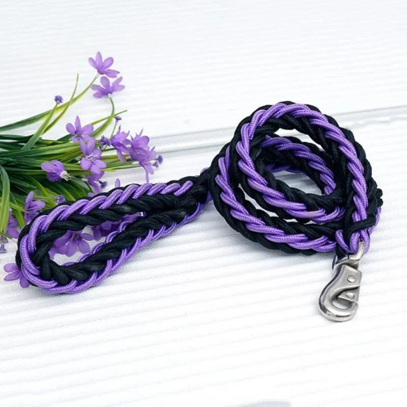 Adjustable 130cm Heavy-Duty Nylon Dog Leash