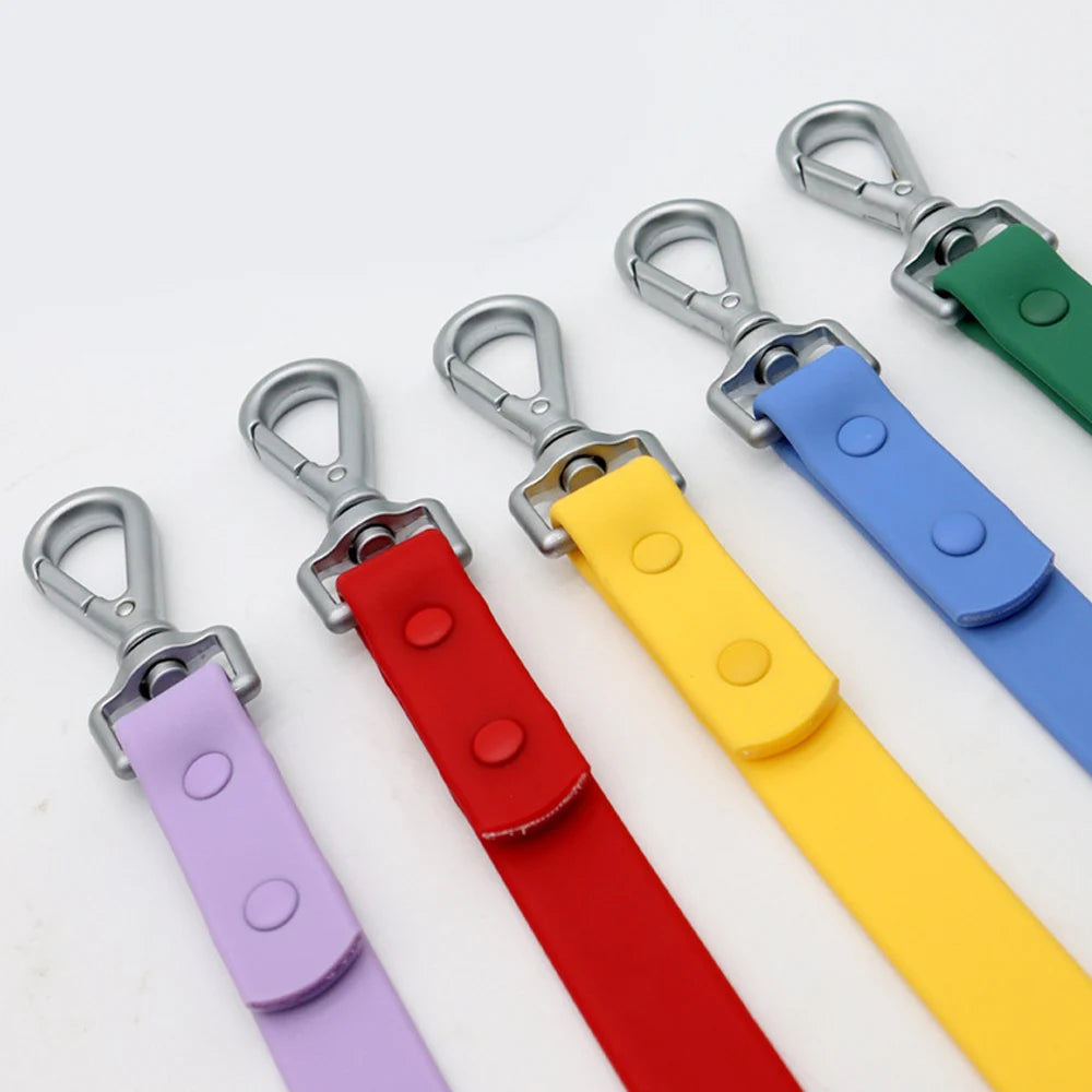 Waterproof Traction Lead 1.5m Candy Color PVC Dog Leash