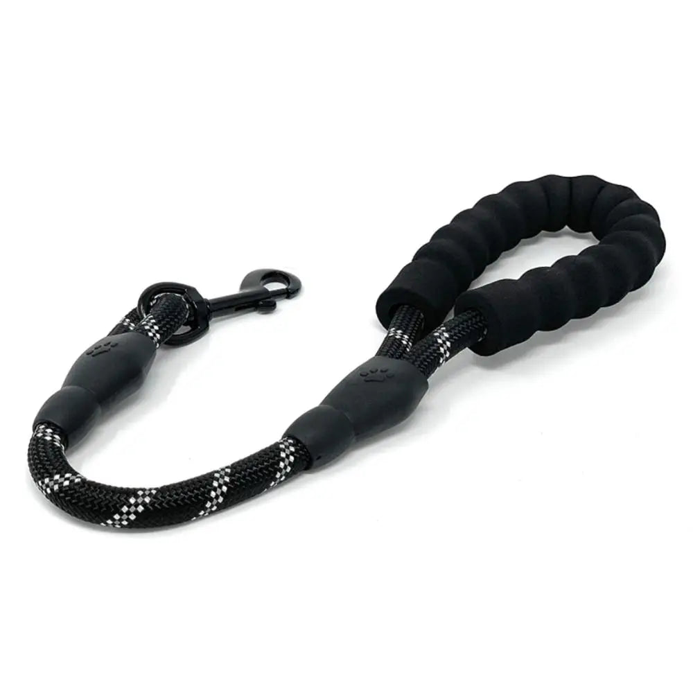 Soft, Heavy-Duty Lead Comfortable Short Training Dog Leash