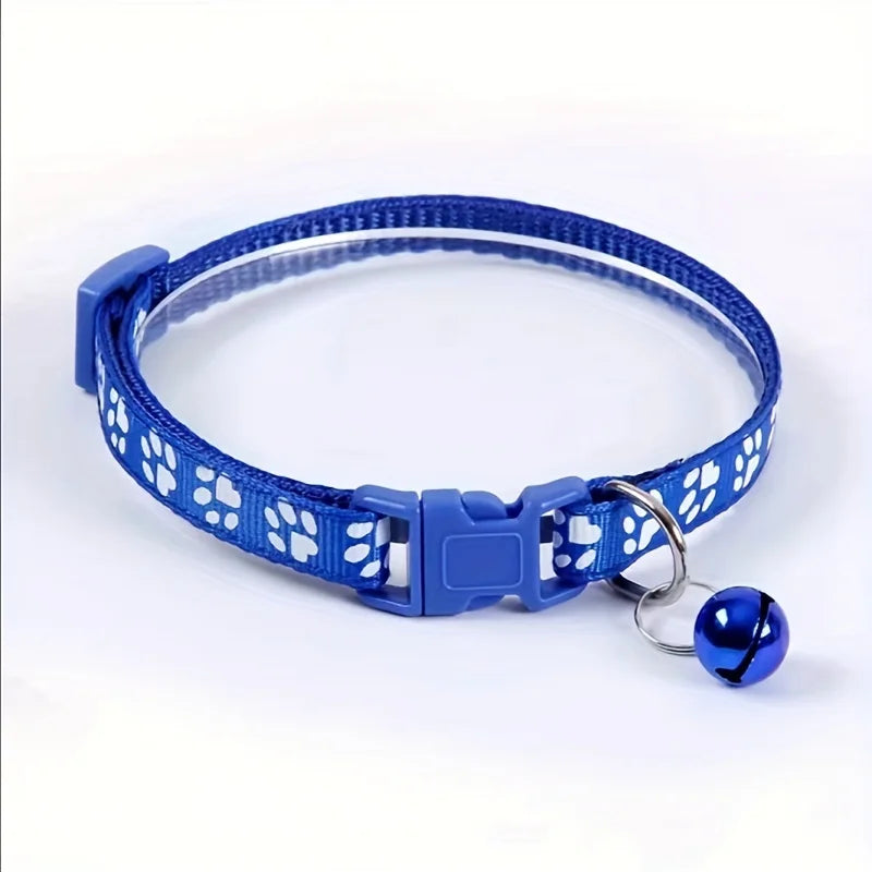 Adjustable Fashion Pet Necklace Colorful Pattern Cat Collar