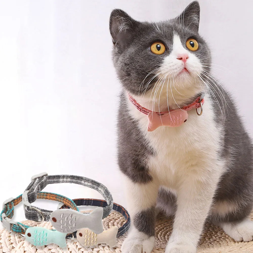 Cute Pet Necklace Adjustable Cat & Small Dog Collar