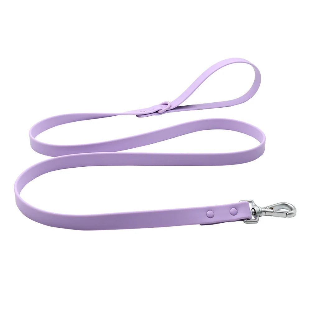Waterproof Traction Lead 1.5m Candy Color PVC Dog Leash