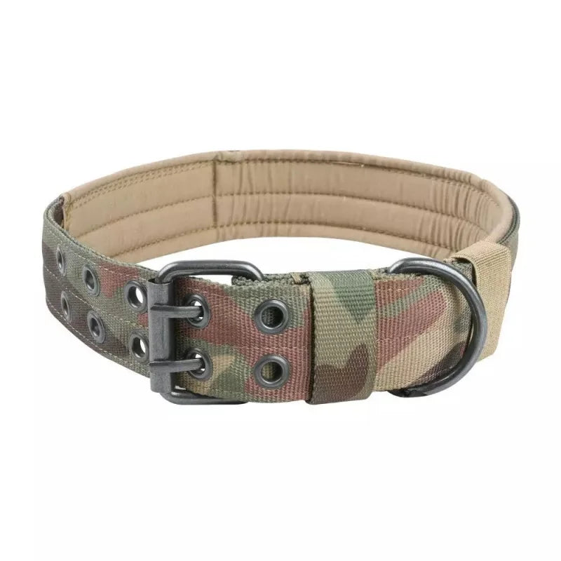 Heavy-Duty Nylon Training Adjustable Reflective Tactical Dog Collar