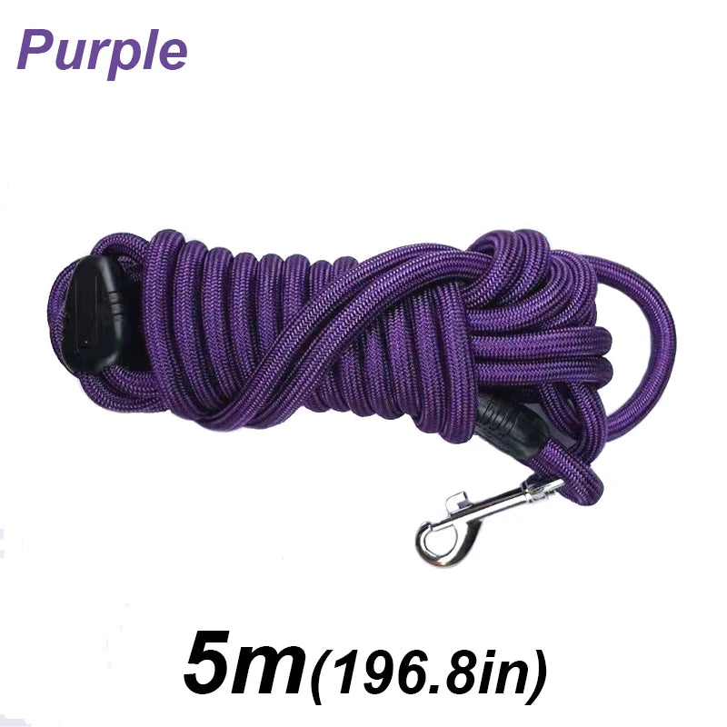 8mm Thick 5M Heavy Duty Nylon Dog Training Leash