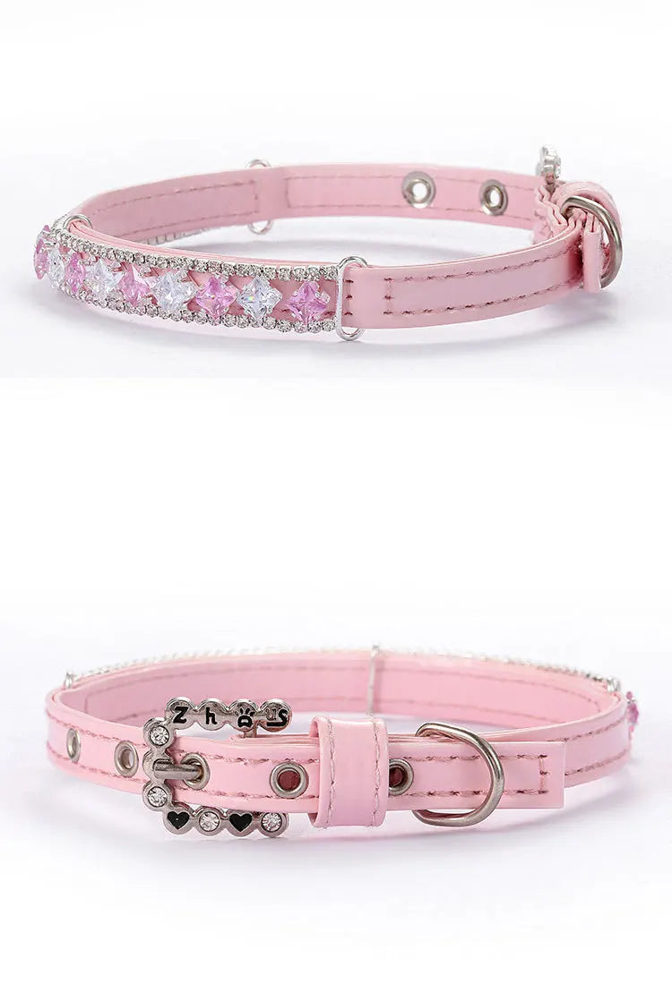 Princess Crystal Luxury Rhinestone Pet Collar