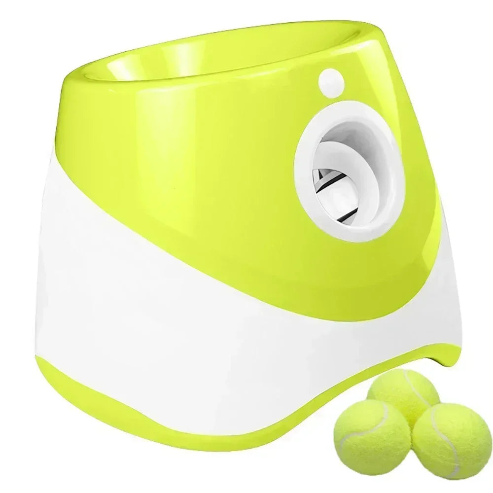 Smart Dog Ball Launcher Adjustable Distance, Indoor/Outdoor Play