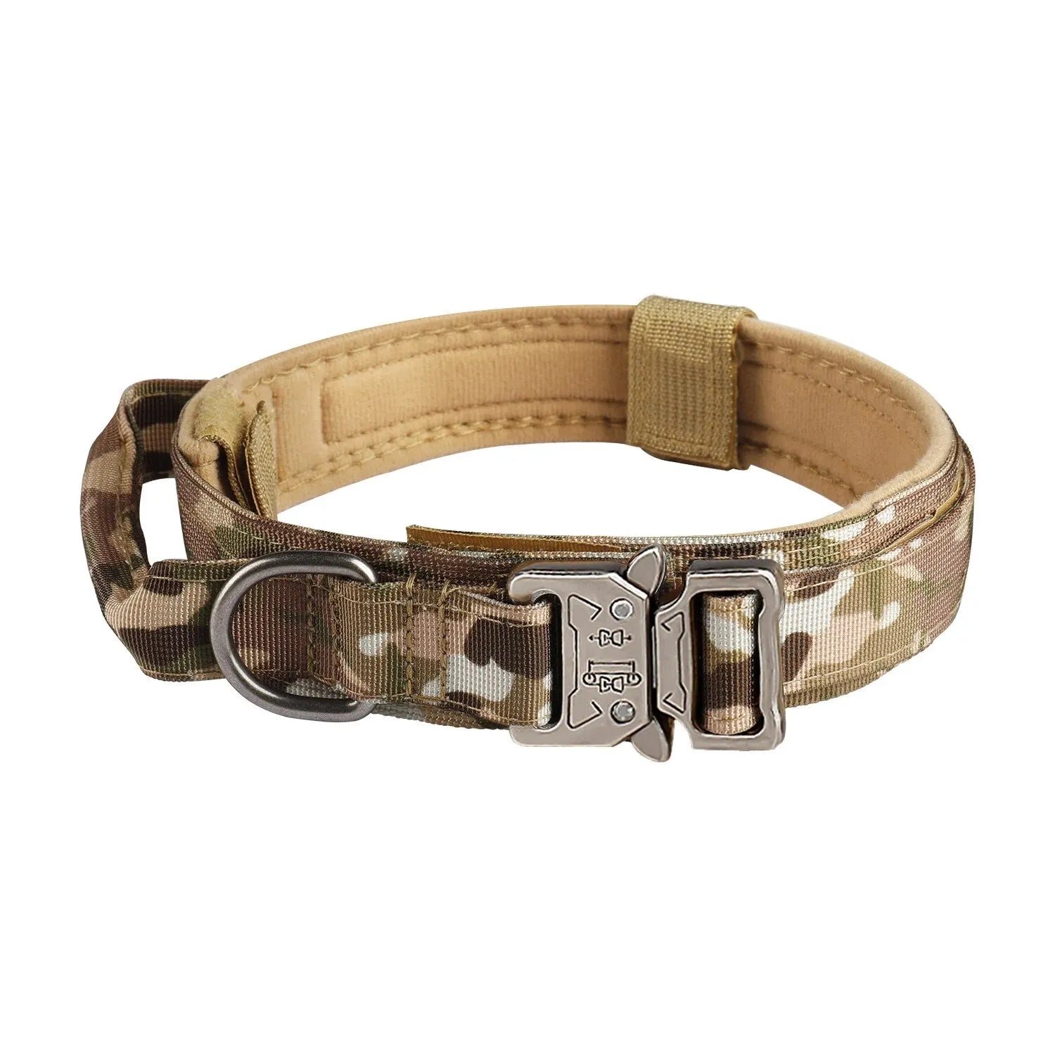 Adjustable Tactical Nylon Metal Buckle Dog Collar