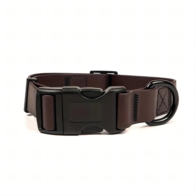 Adjustable, Soft, and Easy-to-Clean Waterproof PVC Dog Collar