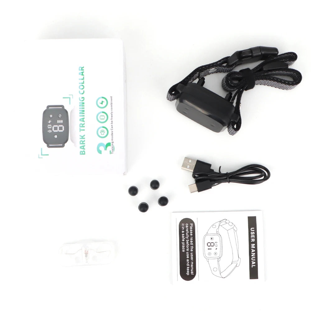 Rechargeable Bark Stopper Smart Anti-Bark Dog Collar