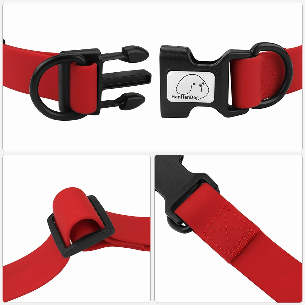 Adjustable PVC Waterproof Dog Collar