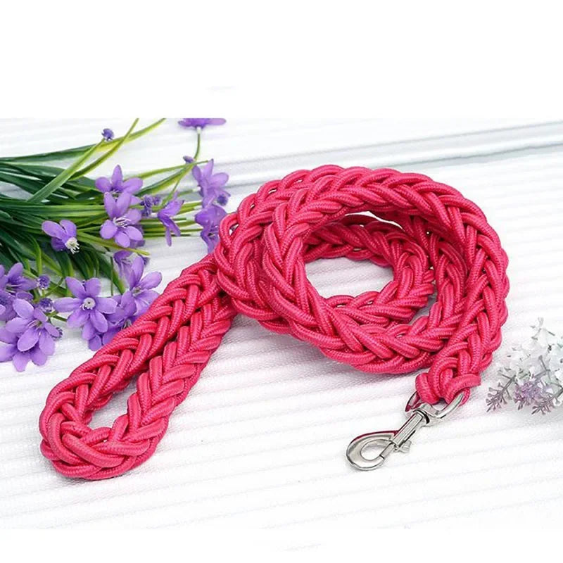 Adjustable 130cm Heavy-Duty Nylon Dog Leash