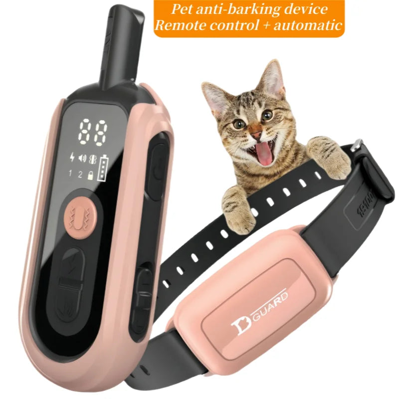Waterproof Automatic Remote-Control Cat Training Collar