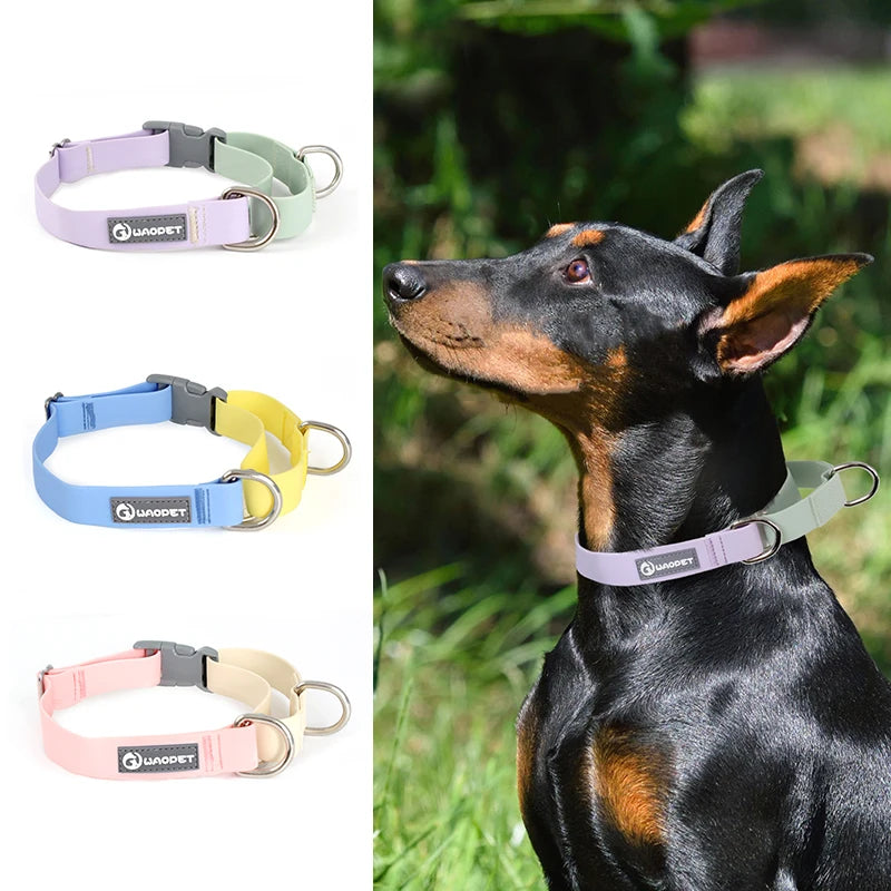 Durable Training & Walking PVC Waterproof Dog Collar