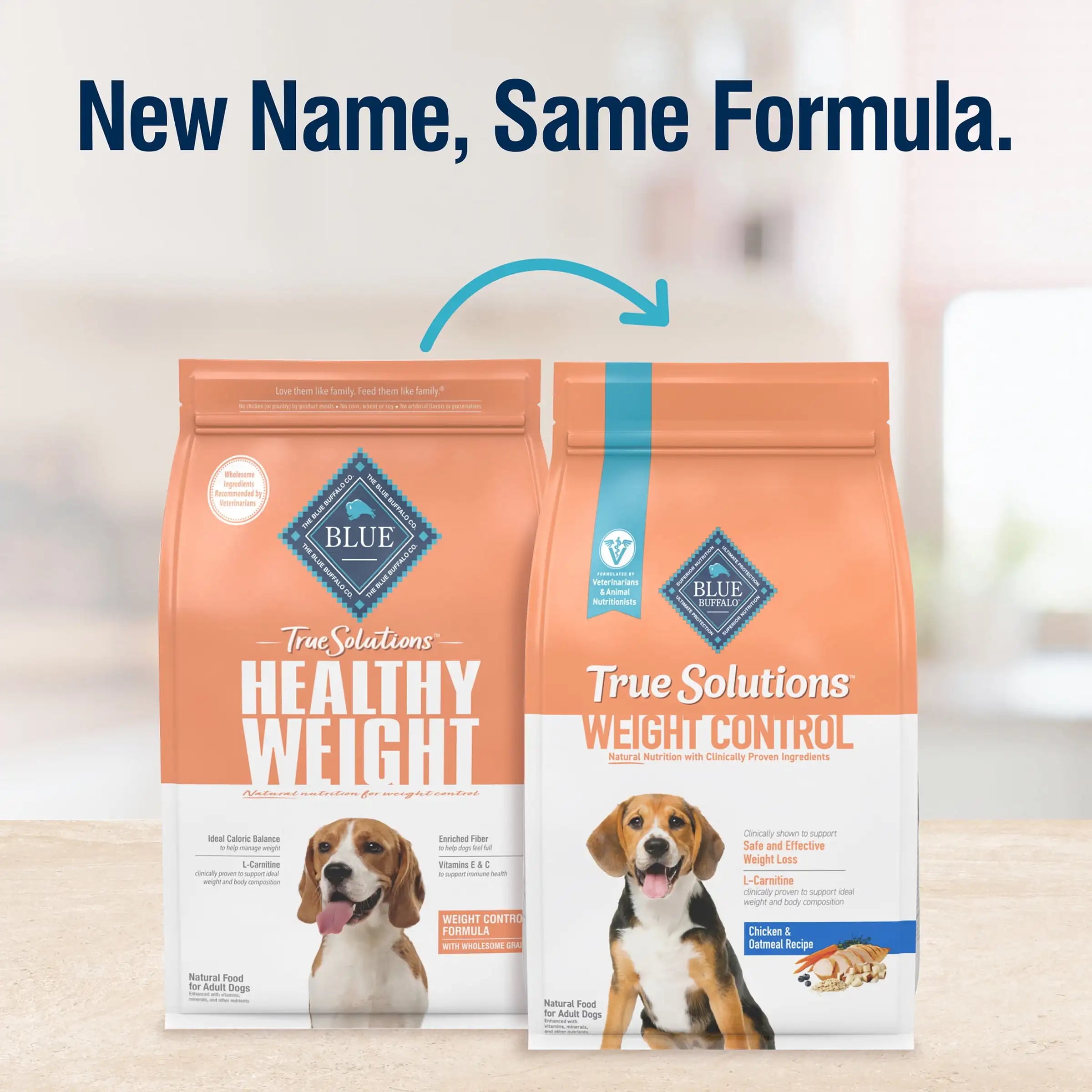 4 lb Bag True Solutions Weight Control Dry Dog Food