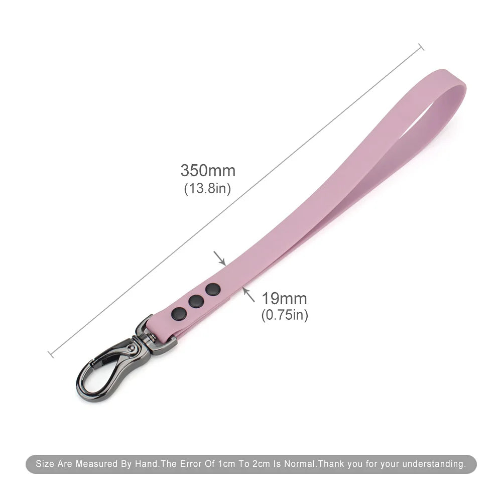 35cm Waterproof Training Short PVC Dog Leash