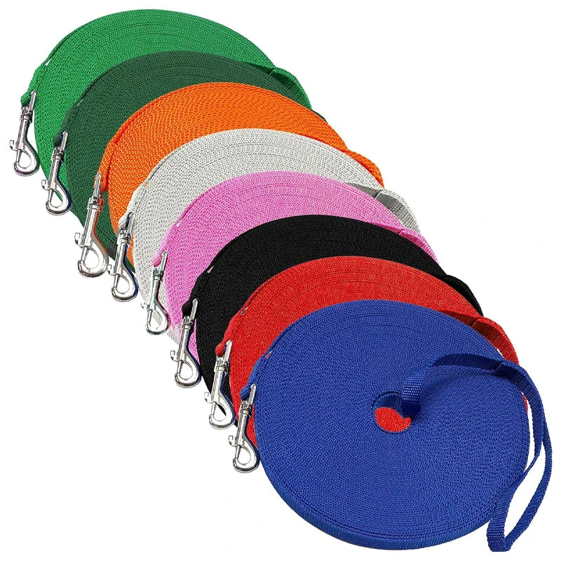20m Long Solid Color Polypropylene Dog Leash