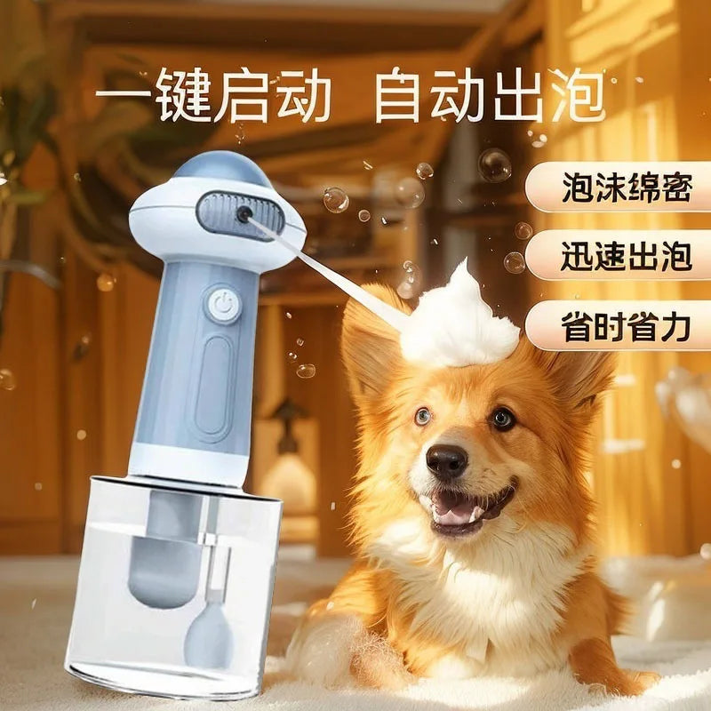 Smart Pet Foam Dispenser USB Rechargeable Soap Machine for Cats & Dogs