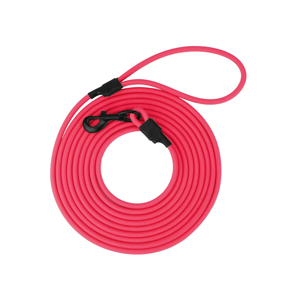 5m/10m Recall Training & Tracking Waterproof PVC Long Dog Leash