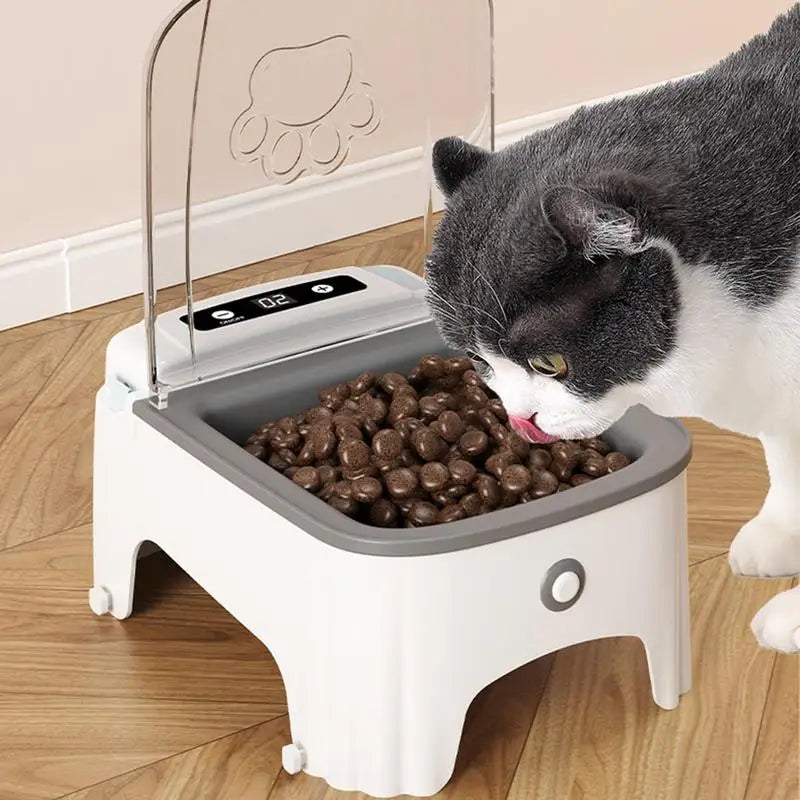 Smart Automatic Pet Feeder Sensor Timed Dispenser for Cats & Dogs