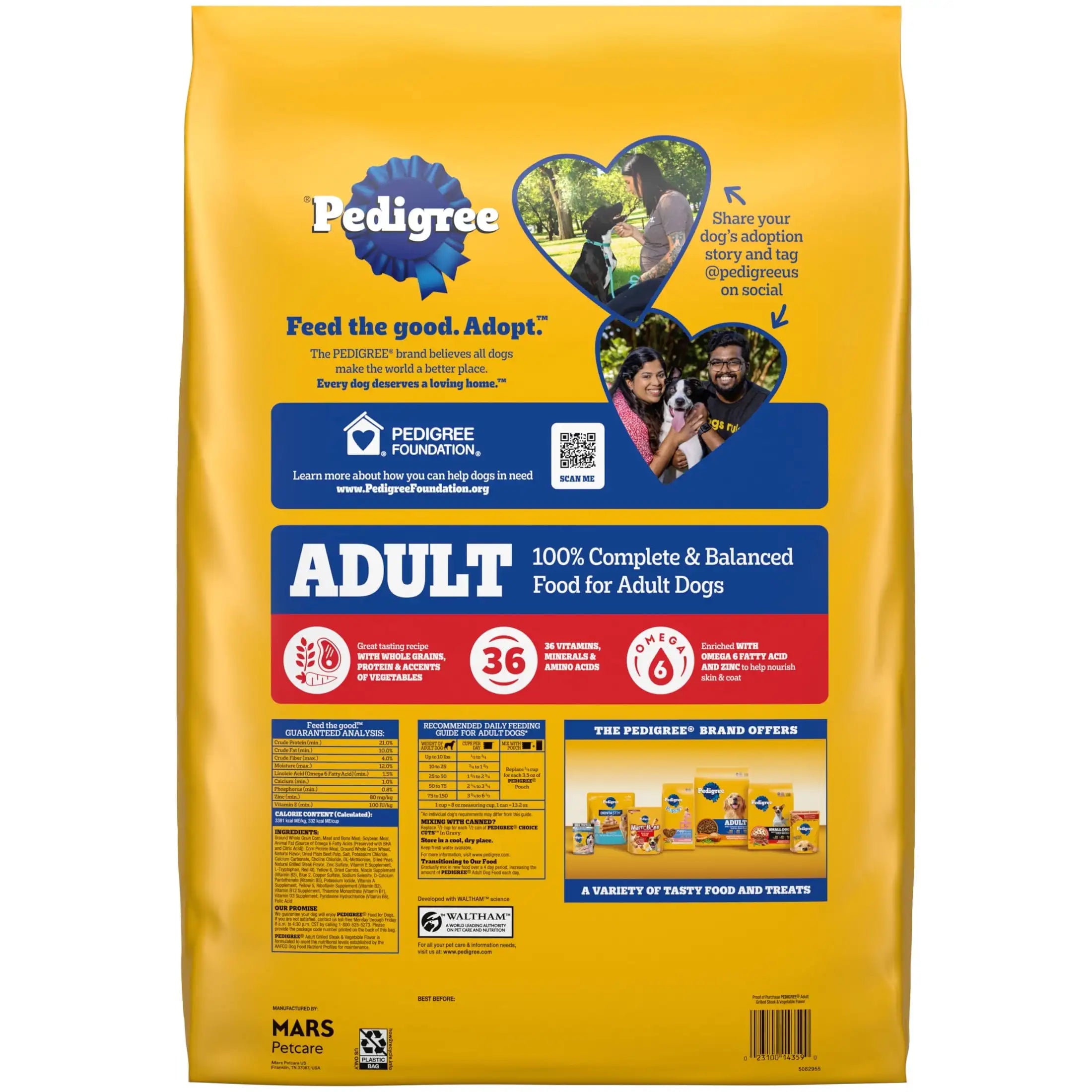 18 lb Grilled Steak Adult Dry Dog Food