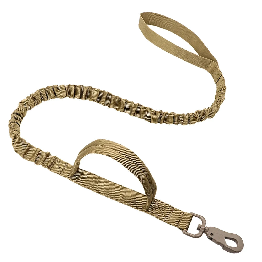 Adjustable Tactical Dog Collar with Double Buckle