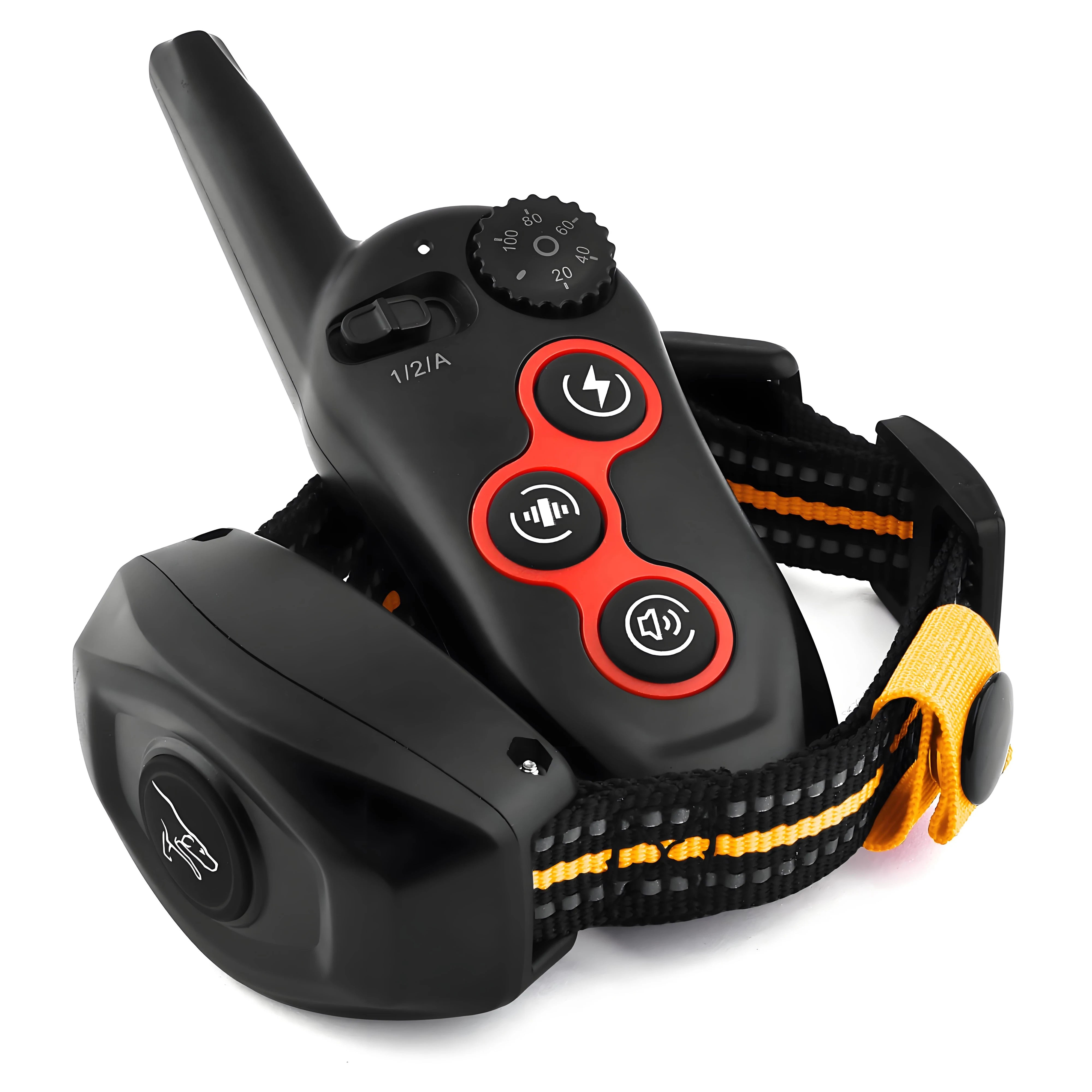 2-in-1 Dog Training Collar Auto Bark Stopper with 500m Remote, Waterproof