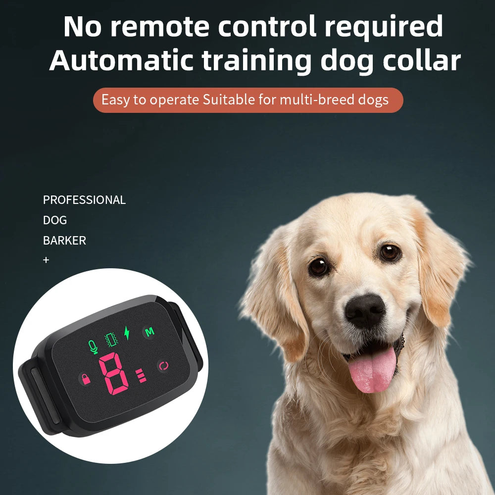 Rechargeable Bark Stopper Smart Anti-Bark Dog Collar