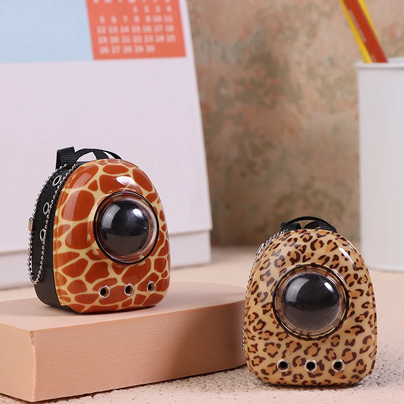 Mini Cat Model Pet Space Bag for Dollhouse Decoration