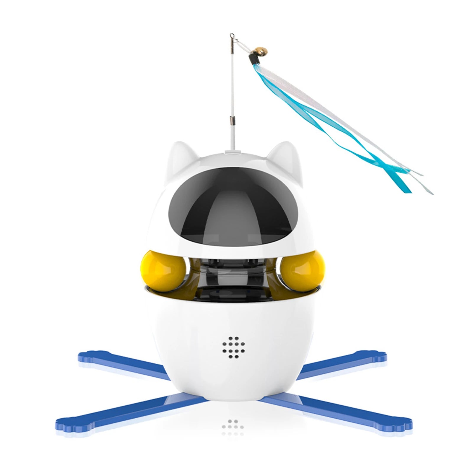 Smart Cat Activity Station Electronic Feather Toy for Indoor Play