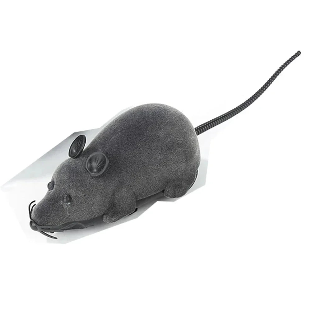 Mechanical Motion Rat Toy Wireless Remote for Cats & Kittens