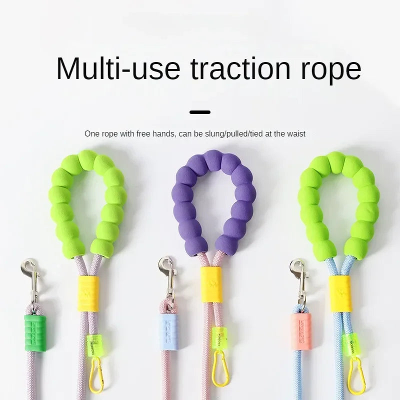 P Rope Cross-Body Dog Leash with Cloud Foam Handle