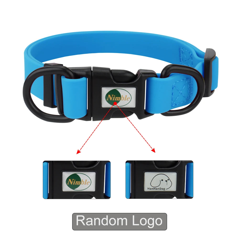 Adjustable PVC Waterproof Dog Collar