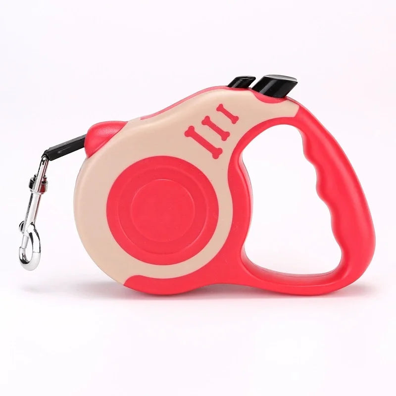 Retractable 5-Meter Hands-Free Double Strap Leash