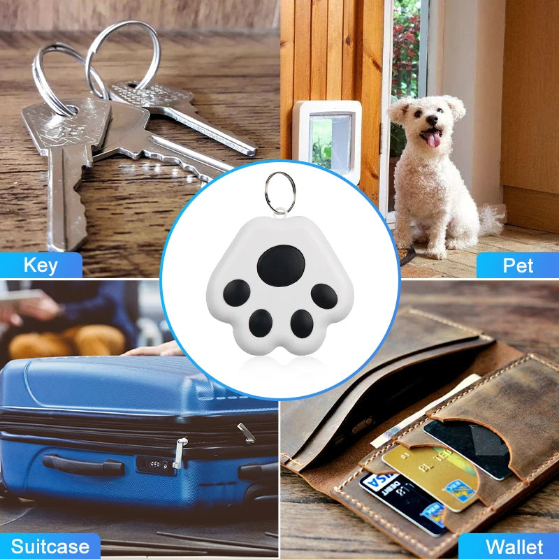 Smart Mini GPS Tracker – Bluetooth Locator for Pets, Kids, Keys