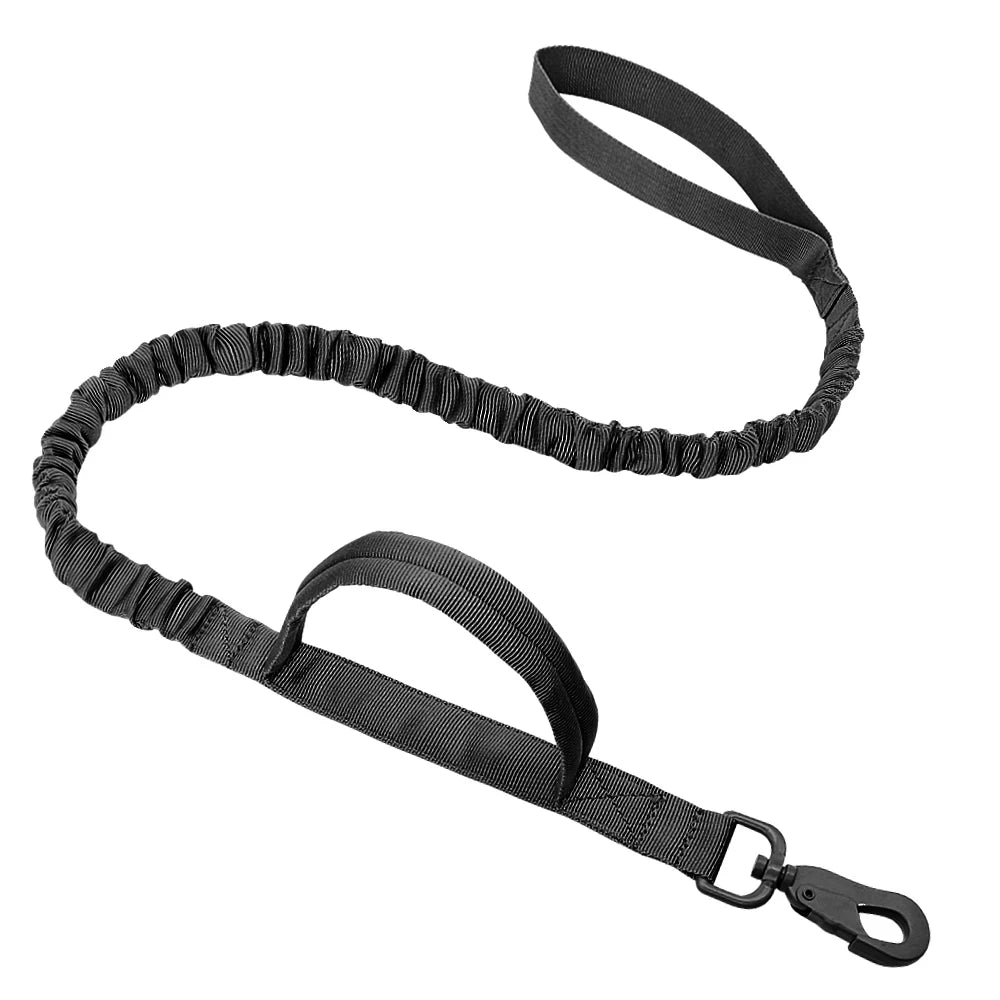 Adjustable Tactical Dog Collar with Double Buckle