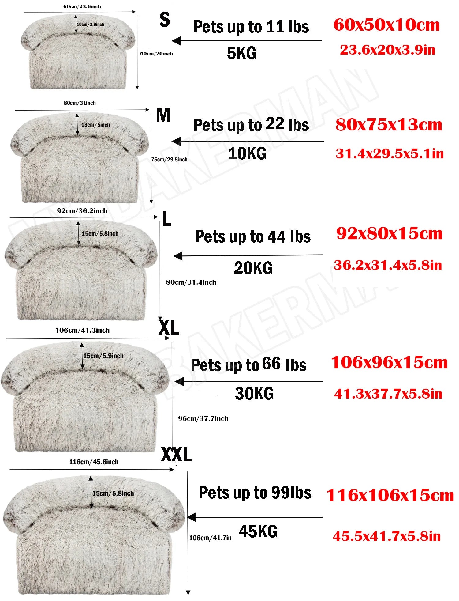 Soft Nest Warm & Washable Pet Sofa Bed