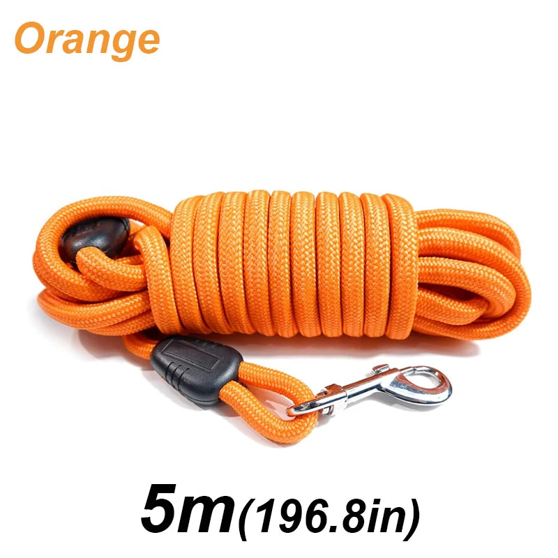 8mm Thick 5M Heavy Duty Nylon Dog Training Leash