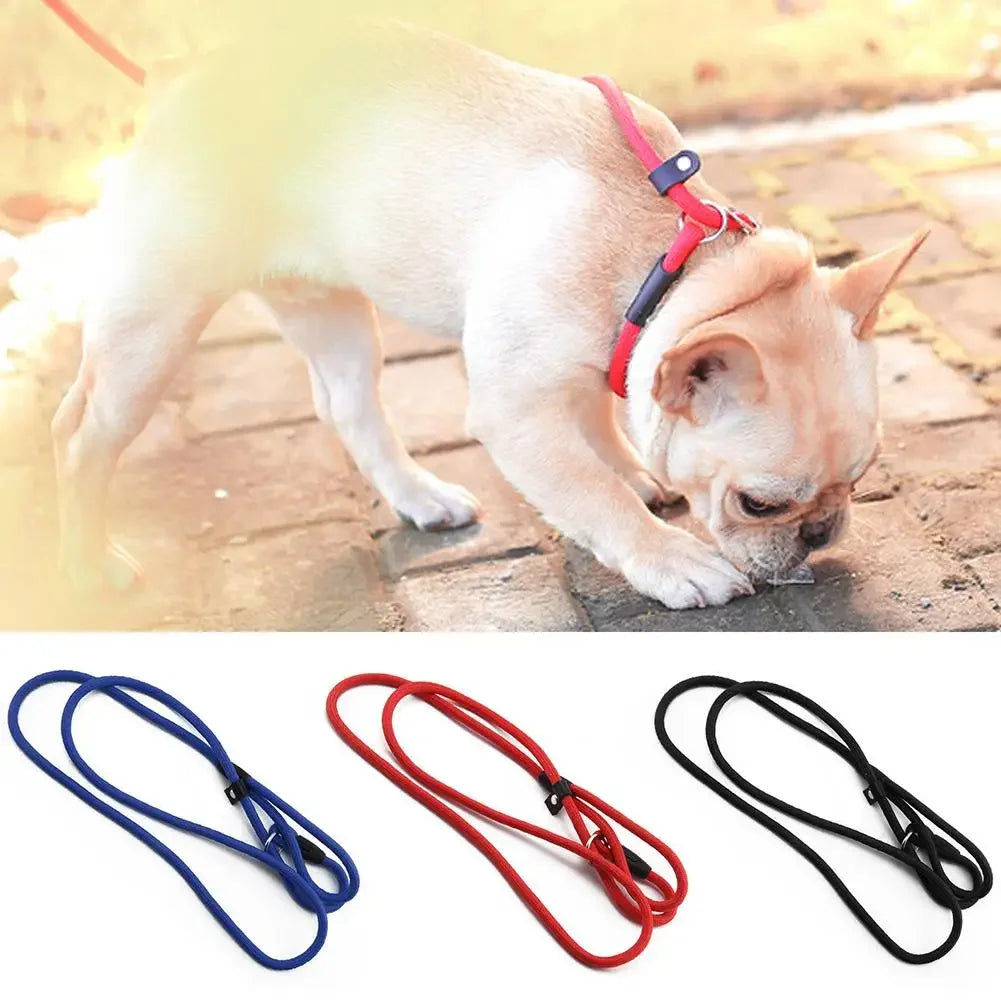 130cm Adjustable Nylon Slip Rope Dog Leash