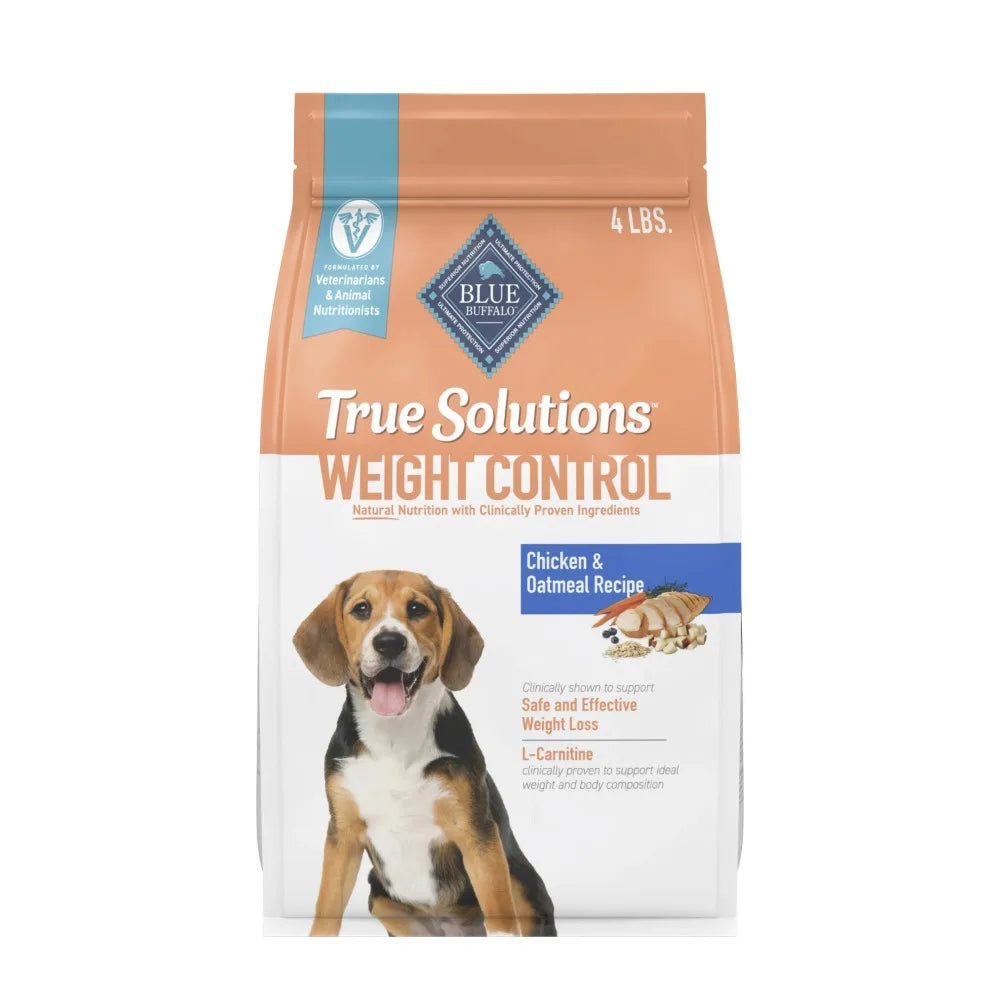 4 lb Bag True Solutions Weight Control Dry Dog Food