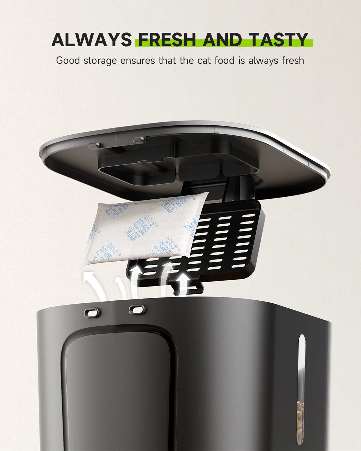 Smart Cat Feeder WiFi Remote Control & Timed Dispenser for Pets