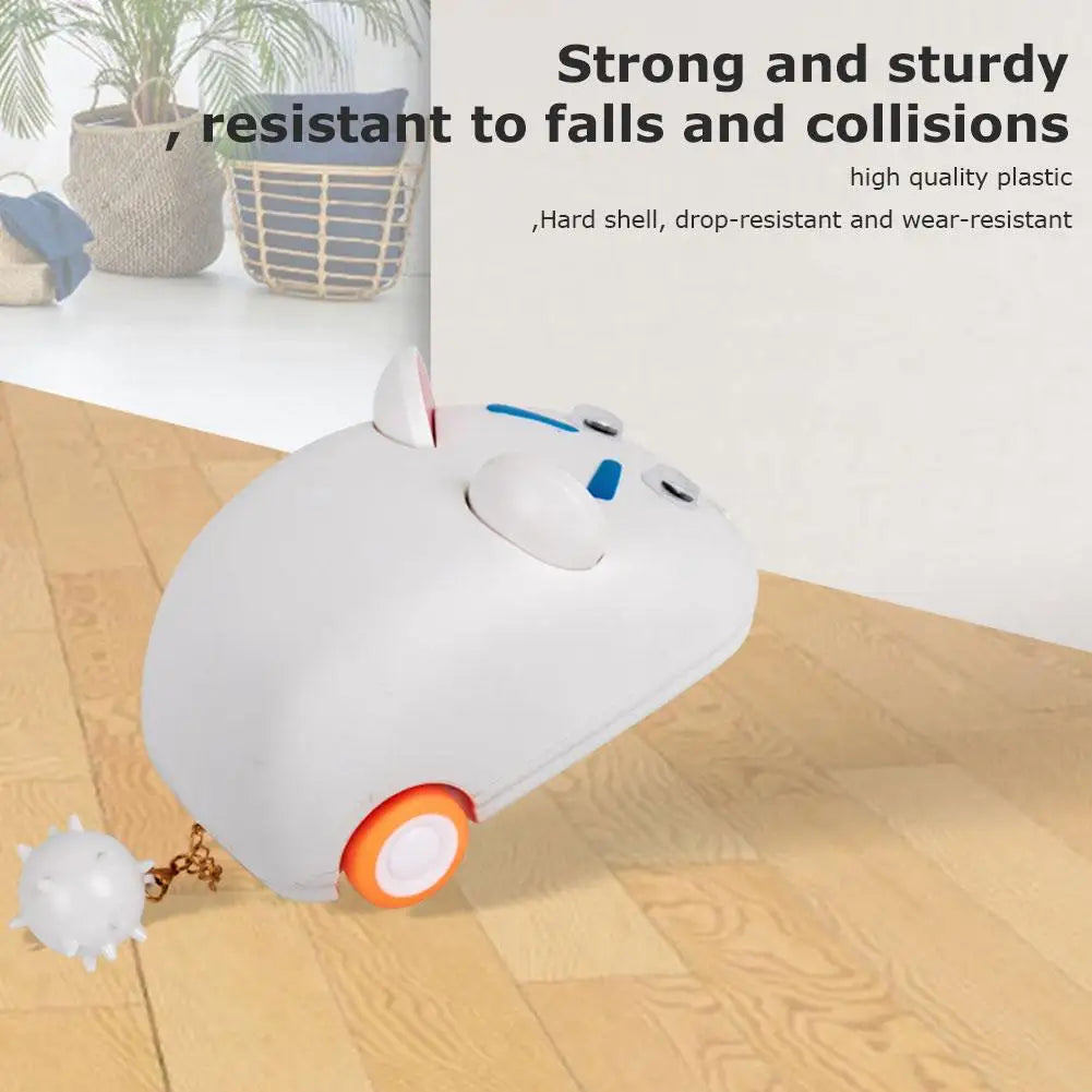 Electric Remote Control Mouse Interactive Cat Teasing Toy for Indoor Play