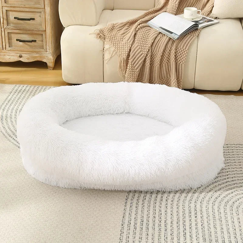 Ultra Soft, Washable Donut Cuddler Pet Bed