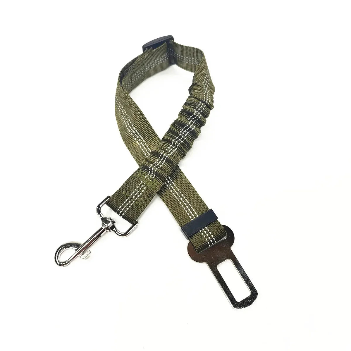 Adjustable Safety Harness Lead Clip Pet Car Seat Belt