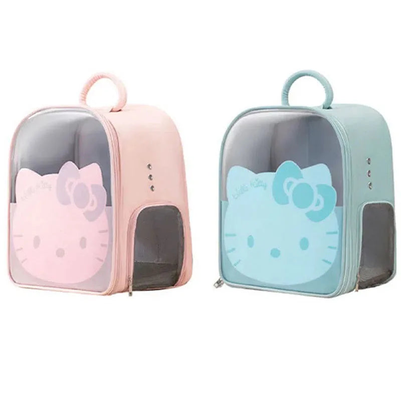 Pet Carrier Backpack Breathable Travel Bag with Window for Dogs & Cats