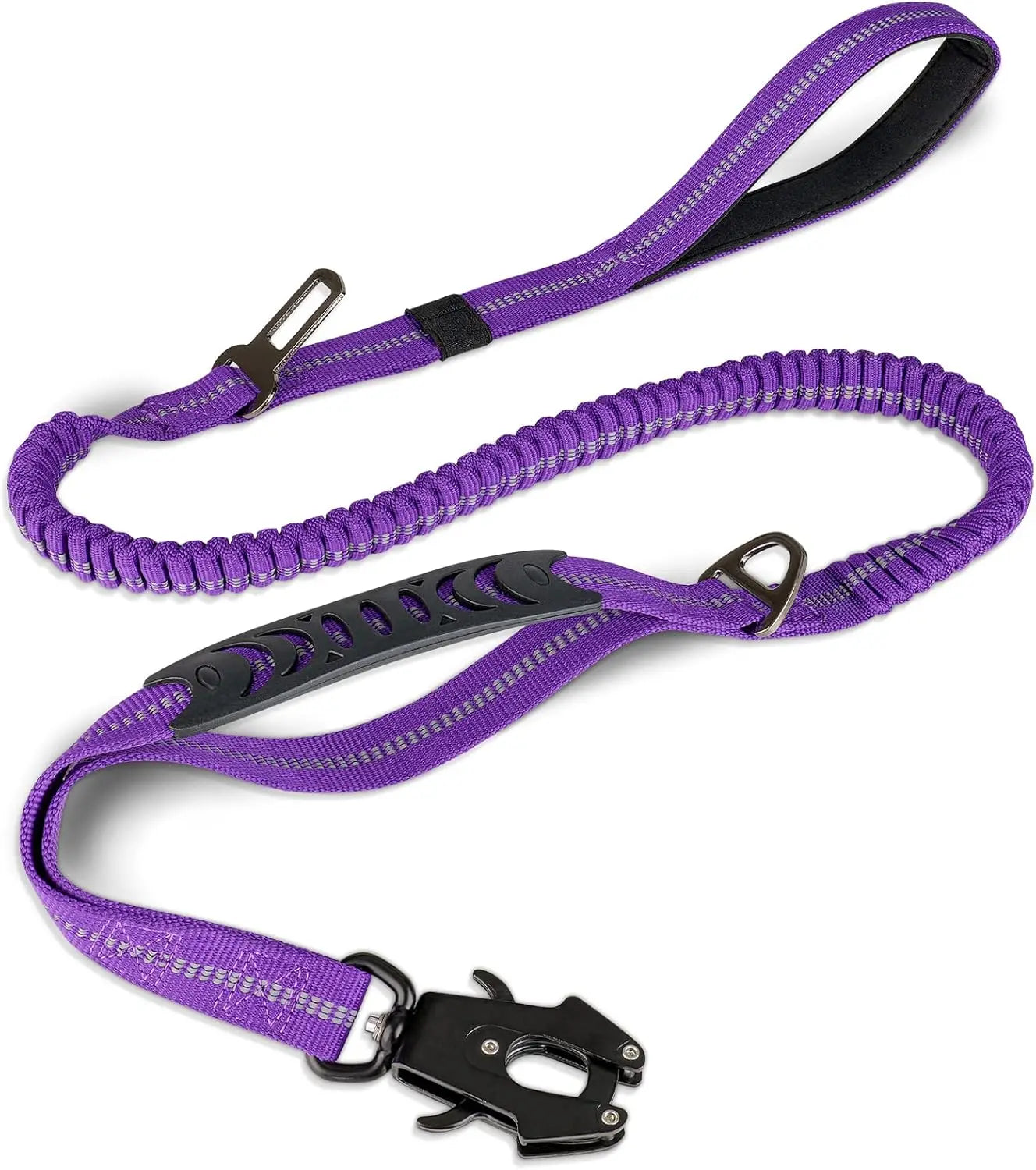 Reflective Heavy Duty Tactical Bungee Dog Leash
