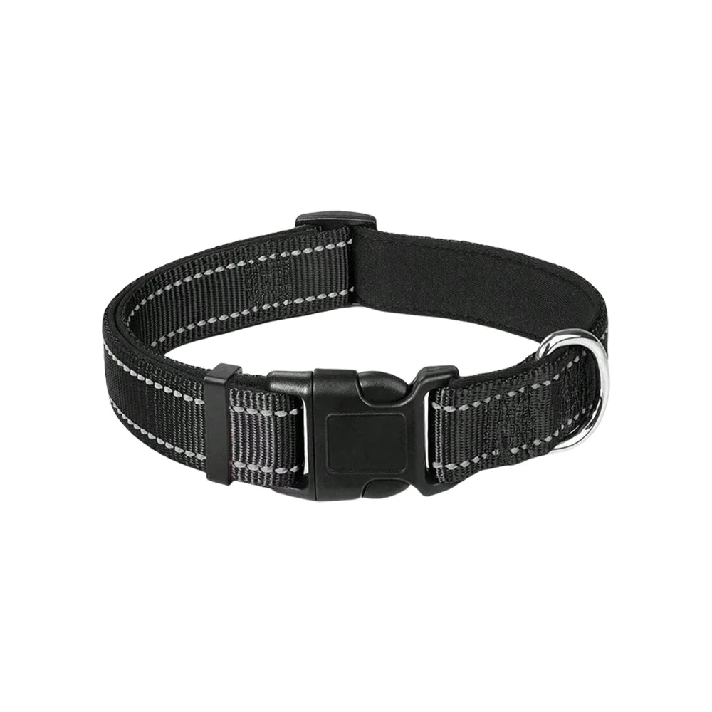 Soft Padded, Breathable Safety Adjustable Reflective Dog Collar