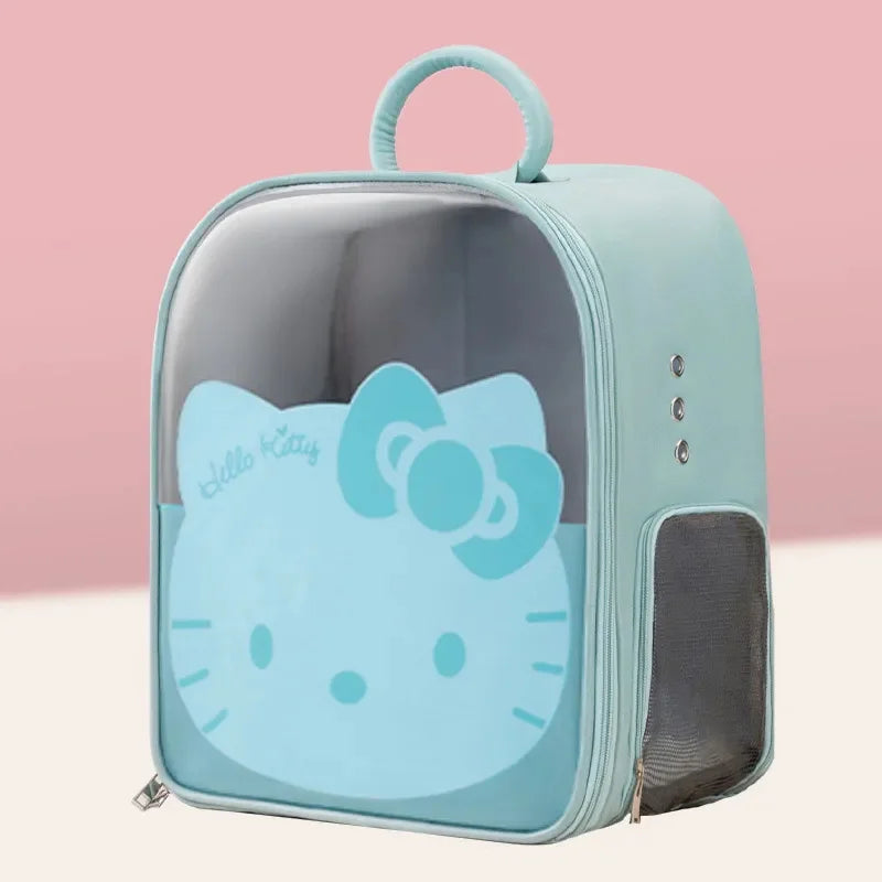 Pet Carrier Backpack Breathable Travel Bag with Window for Dogs & Cats