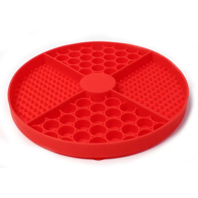 Silicone Licking Mat Slow Feeder with Suction Cup for Dogs & Cats