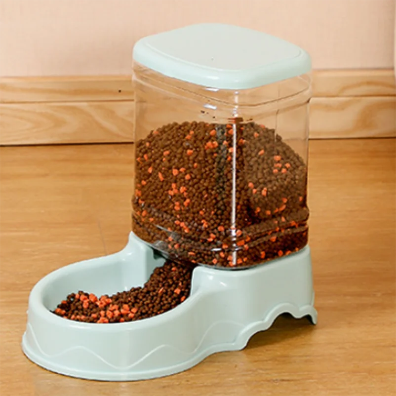Pet Bowl Set Base & Water Bottle for Cats & Dogs