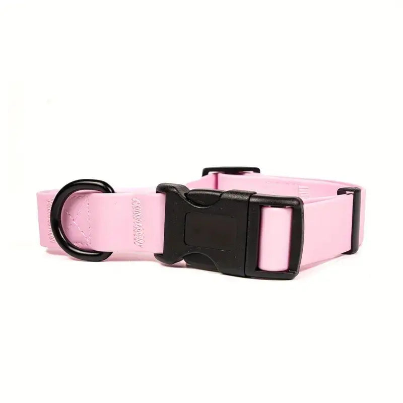 Adjustable, Soft, and Easy-to-Clean Waterproof PVC Dog Collar